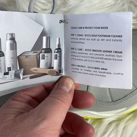 Ecco Concrete Grey Golf Strike 2.0 Golf Shoes NWT NO BOX Sz 10 - Picture 9 of 11